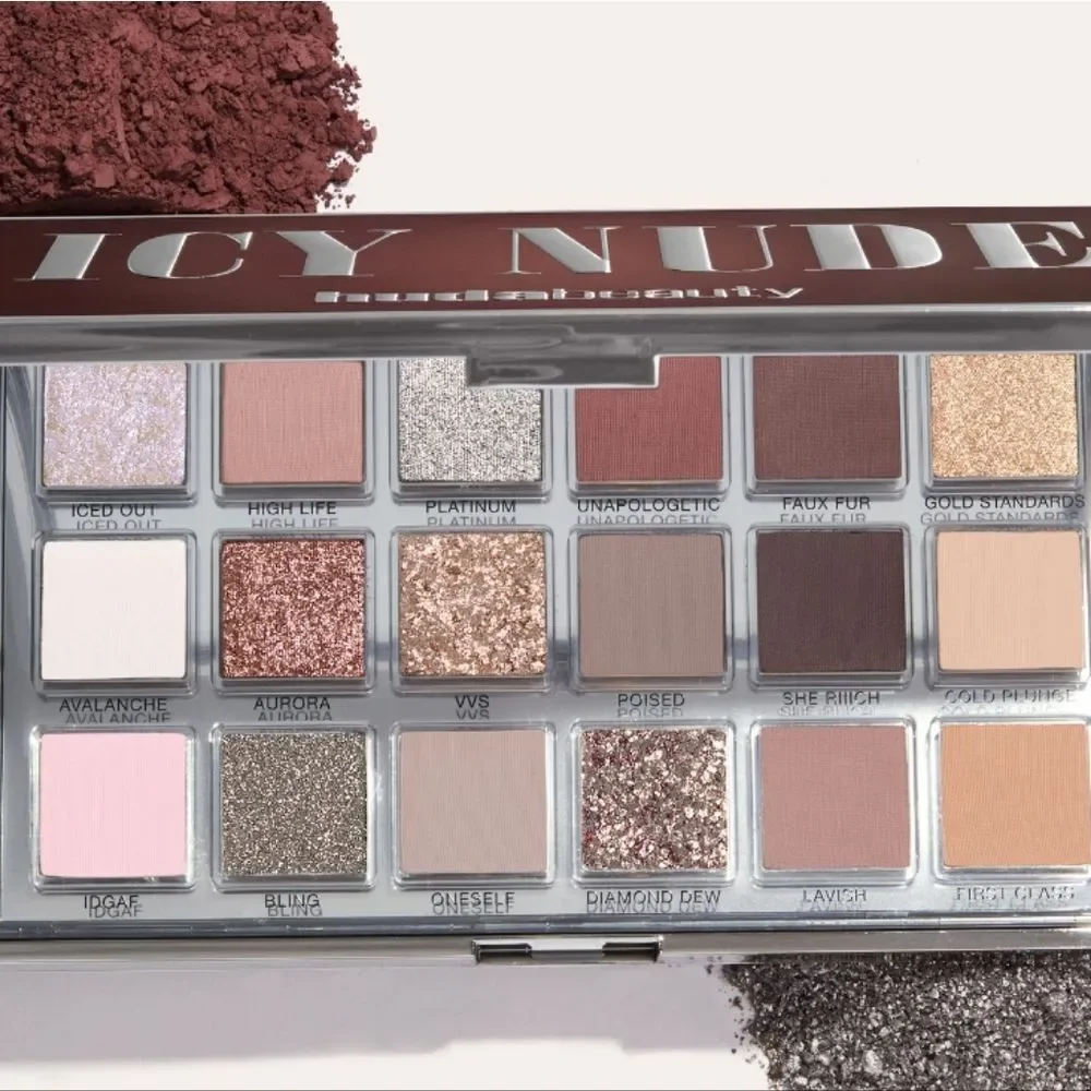 Huda Beauty Icy Nude Eyeshadow Palette
